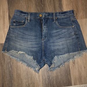 Frayed BlankNYC Jean Shorts